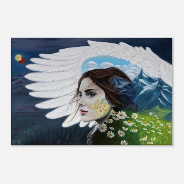 Under God's Wing Gallery Wrap Canvas Print - Image 5