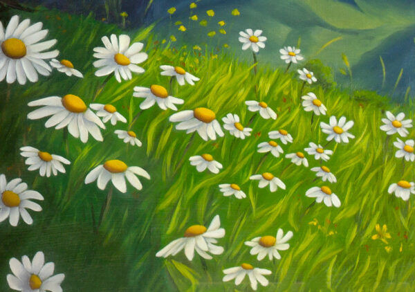 Under God's Wing Oil Painting - Image 6