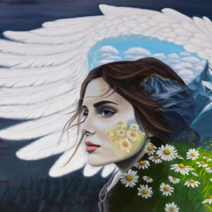 Under God's Wing Oil Painting