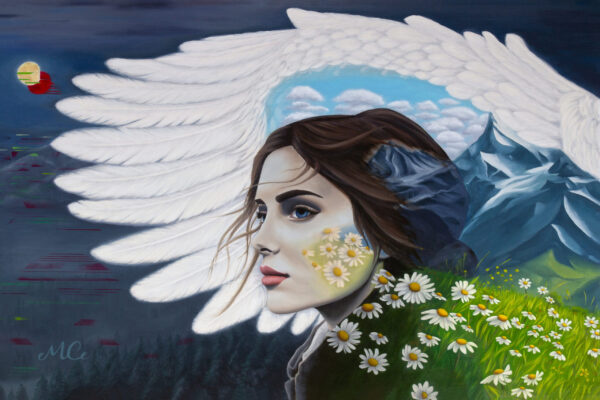 Under God's Wing Oil Painting