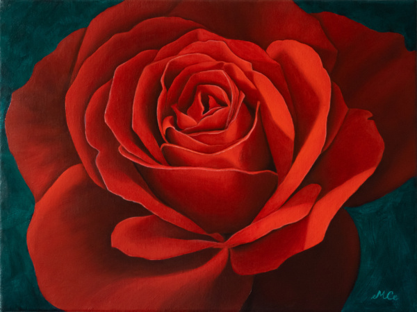 The Rose Oil Painting