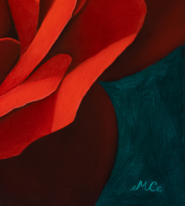 The Rose Oil Painting - Image 7